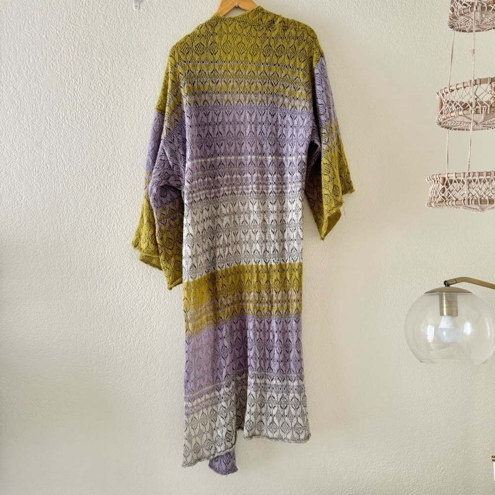 Free People Midnight Reflections Kimono Duster XS - Picture 7 of 8